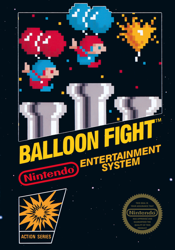 希少品 VS. BALLOON FIGHT アーケードゲーム パンフレット Balloon Fight